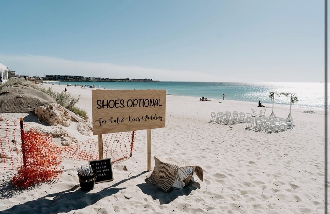 Beach Wedding Venue at Coast Port